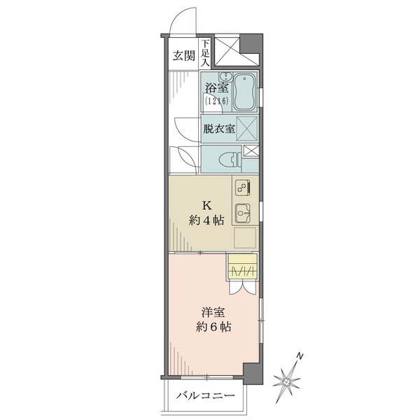 藤和シティホームズ目黒青葉台の間取図