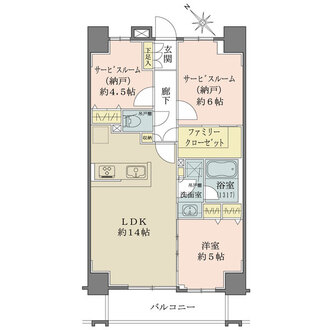 ブリシア浅草の間取図
