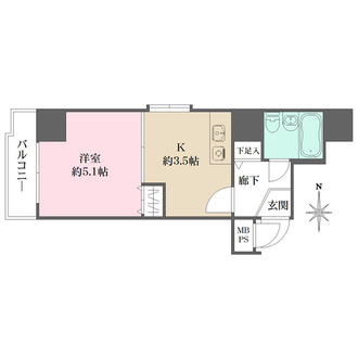 ライオンズマンション御徒町第三の間取図