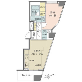 パークハウス駒込アーバンスの間取図