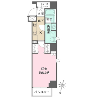 リヴシティ錦糸町参番館の間取図