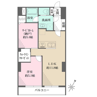 エル・アルカサルフジの間取図