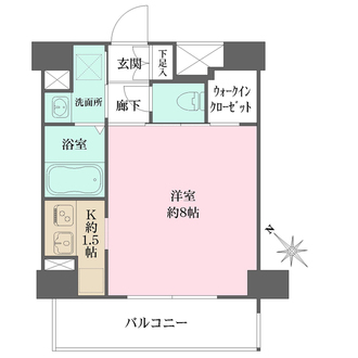 XEBEC押上IIの間取図