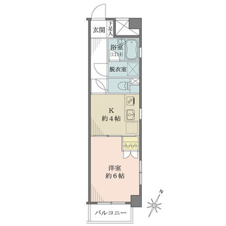 藤和シティホームズ目黒青葉台の間取図