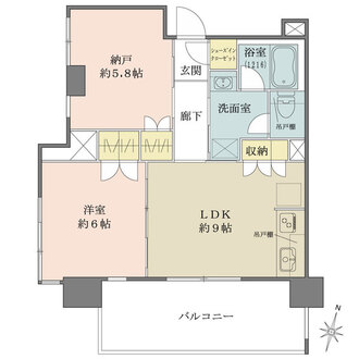 BELISTA東日暮里の間取図