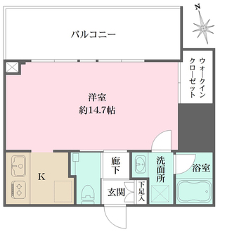 シティタワー新宿の間取図