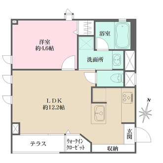 アピカ原宿の間取図