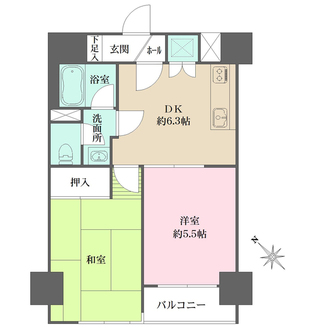 藤和東池袋コープの間取図