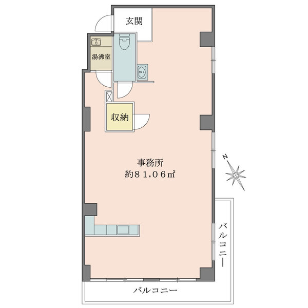 ローゼ高津の間取図