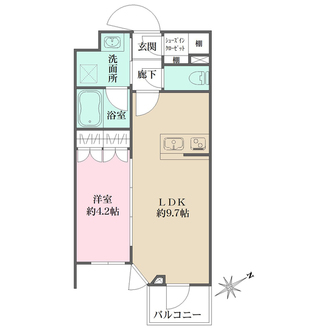 グランドコンシェルジュ千駄ヶ谷の間取図