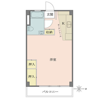 原宿グリーンハイツの間取図