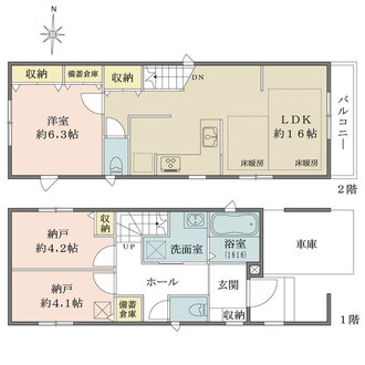 A棟の間取図
