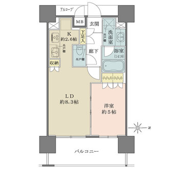 BELISTA三鷹の間取図