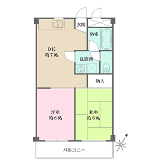 レジデンス・デューの間取図