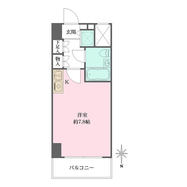 藤和シティコープ練馬の間取図