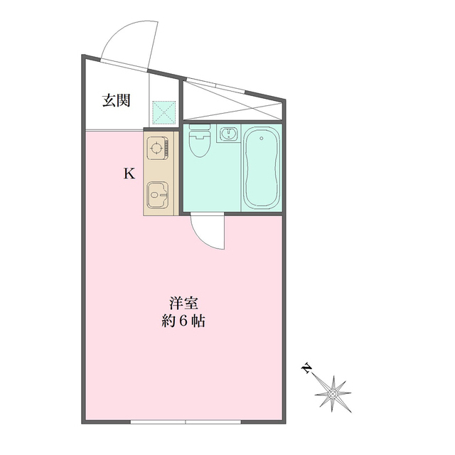エポリアム本町の間取図
