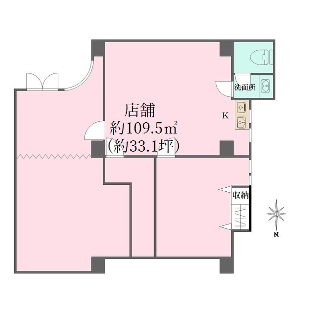 ドミール下井草の間取図