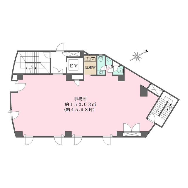 ＮＫ志村坂上ビルの間取図