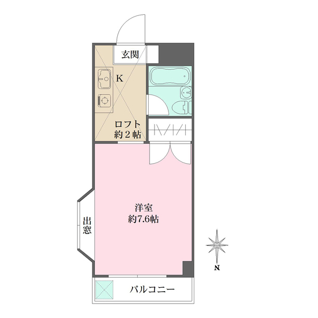 ユニヴェールの間取図