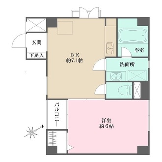 フジマンション駒込の間取図