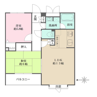 パティオ西池袋ＩＩＩの間取図