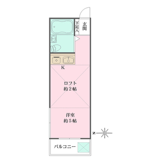 ハイツ武蔵野台の間取図