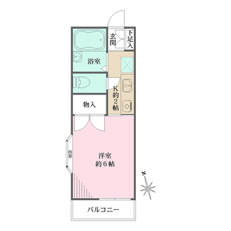 グリーンタウン３の間取図
