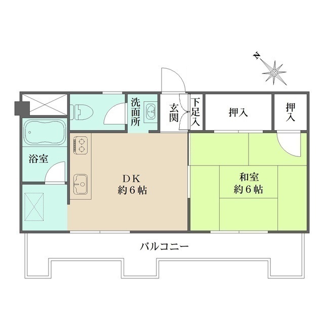 コープサンコーの間取図