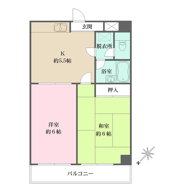 ステイツ青戸の間取図