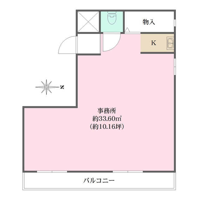 榎本ビルの間取図
