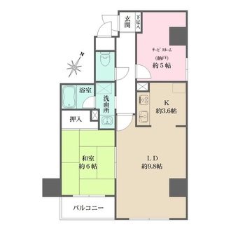 ウィスターリア本駒込の間取図
