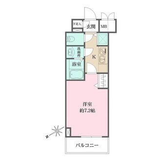 グランド・ガーラ銀座の間取図