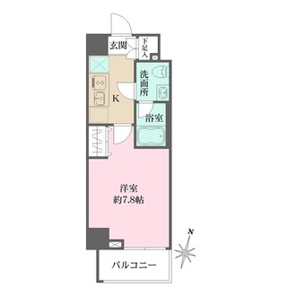 ベルフェリーク木場の間取図