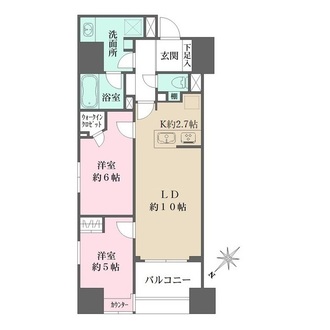 ＡＬＴＥＲＮＡ日本橋の間取図