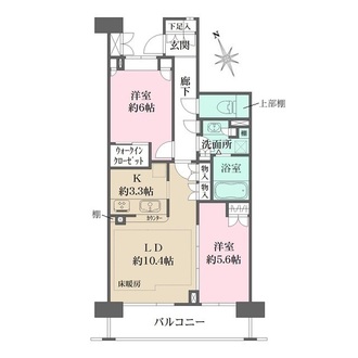 パークハウス本八幡ソラティオの間取図