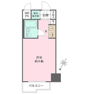 藤和横浜西口ハイタウンの間取図