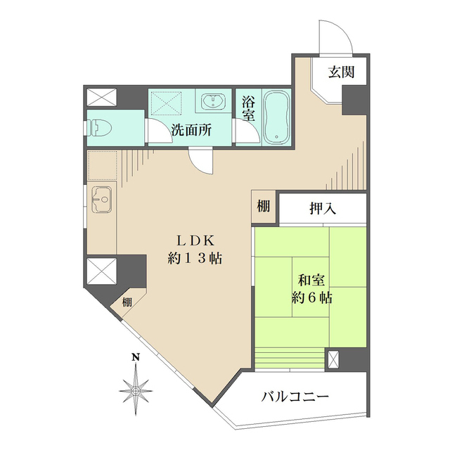 メゾン高橋の間取図