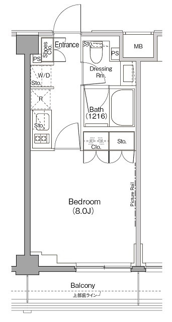 ザ・パークハビオ三軒茶屋テラスの間取図