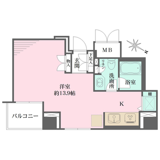 パークハウス渋谷山手の間取図