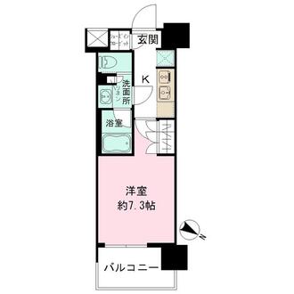 ザ・パークハビオ目黒の間取図