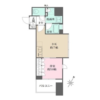 ミュプレ表参道の間取図