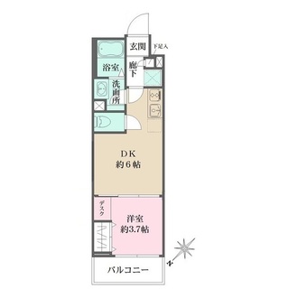 ＷＨＡＲＦ西馬込の間取図