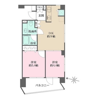 ホームズ自由が丘の間取図