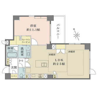 エスト・グランディール　カーロ吉祥寺本町の間取図
