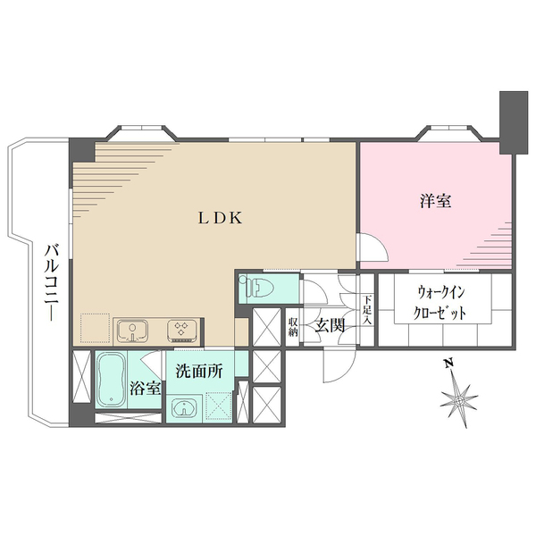 自由ヶ丘センチュリーマンションの間取図