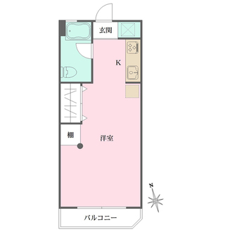 ニュー池尻マンションの間取図