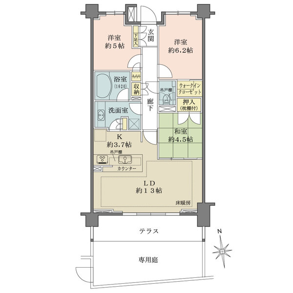 パークハウス新小岩の間取図