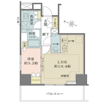 ザ・パークハウス麹町テラスの間取図