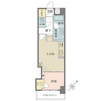 グランドパーク代々木の間取図