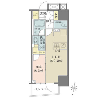グランリビオ千代田平河町の間取図